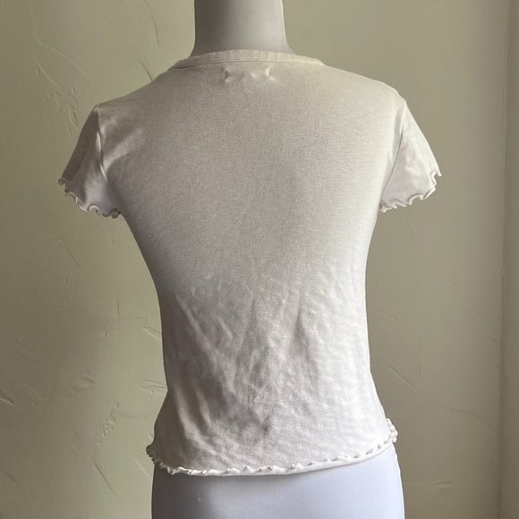 Madewell Baby Tee in Bright Ivory - Picture 4 of 8